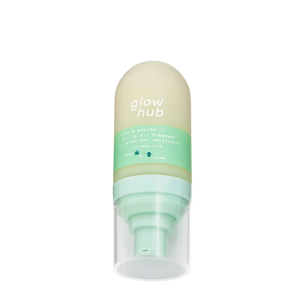 Glow Hub Mini Calm & Soothe Gel to Oil Cleanser 60ml Image 1