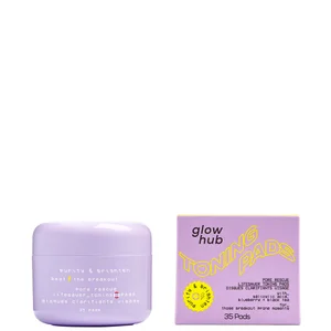 Glow Hub Purify & Brighten Pore Rescue Toning Pads 35pk - undefined undefined