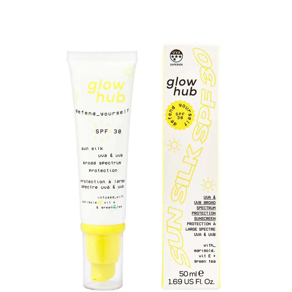 Glow Hub Sun Silk Face Cream SPF 30 15ml Image 1