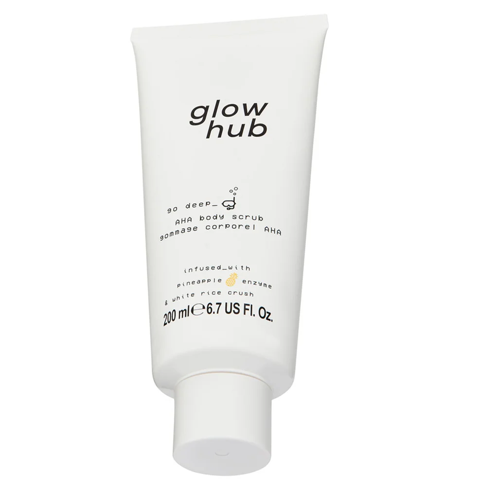 Glow Hub Go Deep AHA Body Scrub 200ml Image 1
