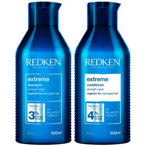 Redken Extreme Shampoo and Conditioner Routine for Damaged Hair 500ml - undefined undefined
