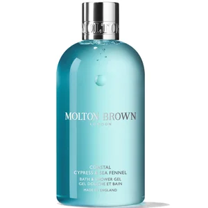 Molton Brown Coastal Cypress and Sea Fennel Bath and Shower Gel 300ml - undefined undefined