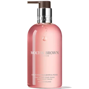 Molton Brown Delicious Rhubarb and Rose Fine Liquid Hand Wash 300ml - Size 300ml