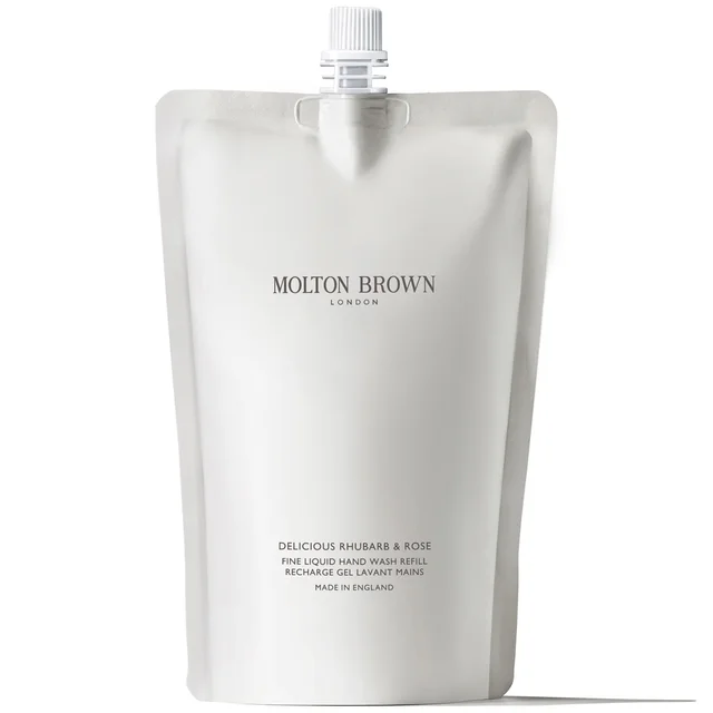 Molton Brown Delicious Rhubarb and Rose Fine Liquid Hand Wash Refill 400ml