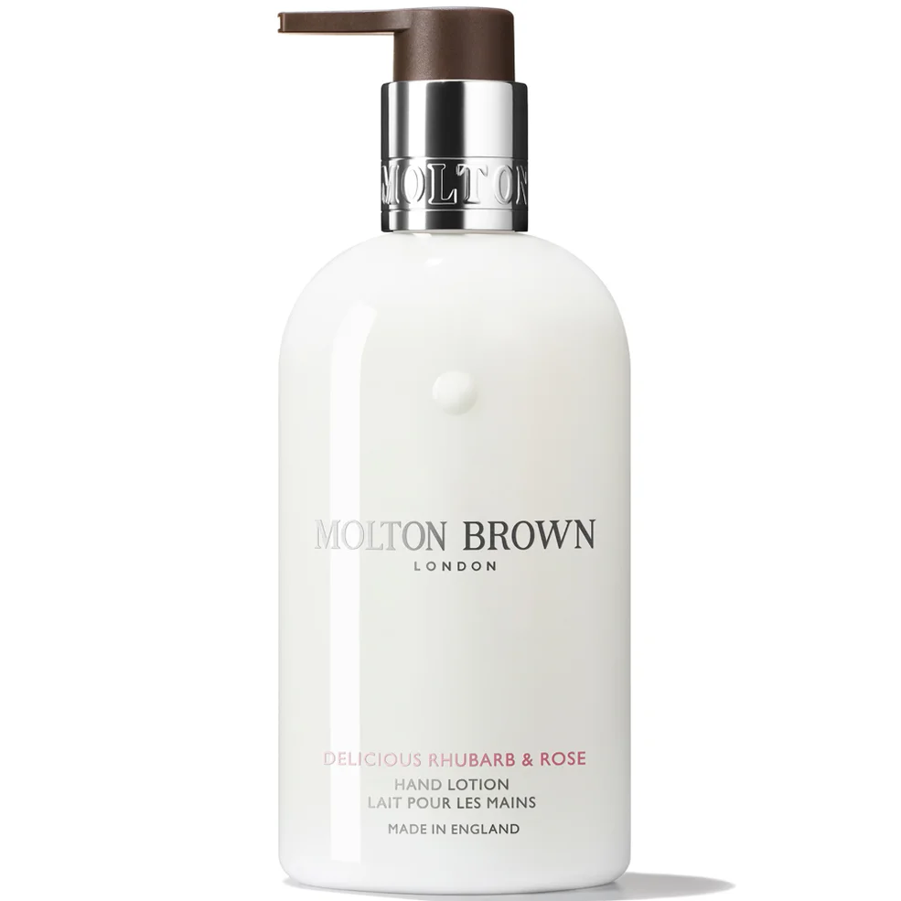 Molton Brown Delicious Rhubarb and Rose Hand Lotion 300ml Image 1