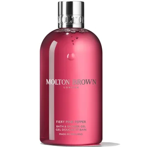 Molton Brown Fiery Pink Pepper Bath and Shower Gel 300ml - Size 300ml