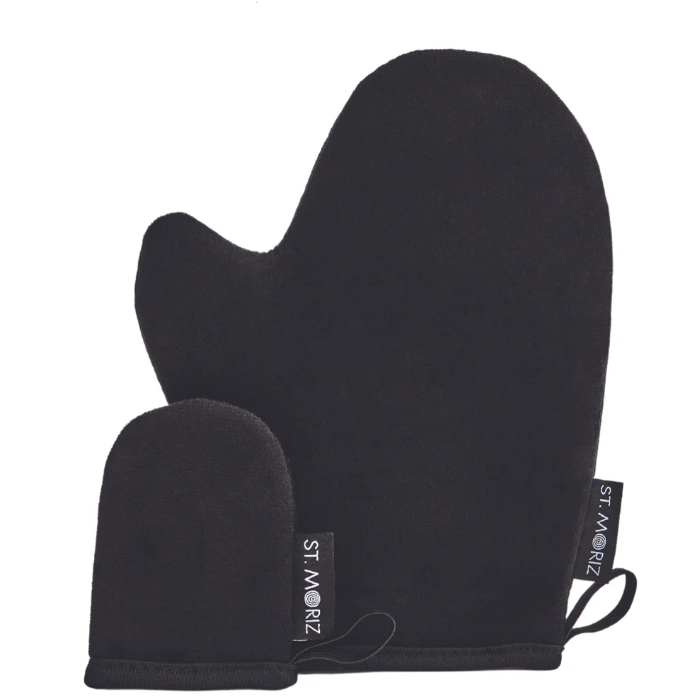 St. Moriz Luxury Double Sided Self Tanning Mitt Duo Image 1