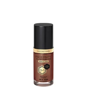 Max Factor Facefinity All Day Flawless 3 in 1 Vegan Foundation 30ml (Various Shades) - Shade C110 - ESPRESSO