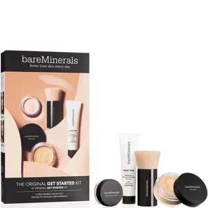 bareMinerals The Original Get Started Kit 4pc Mineral Makeup Set (Various Shades) - Shade Fairly Light