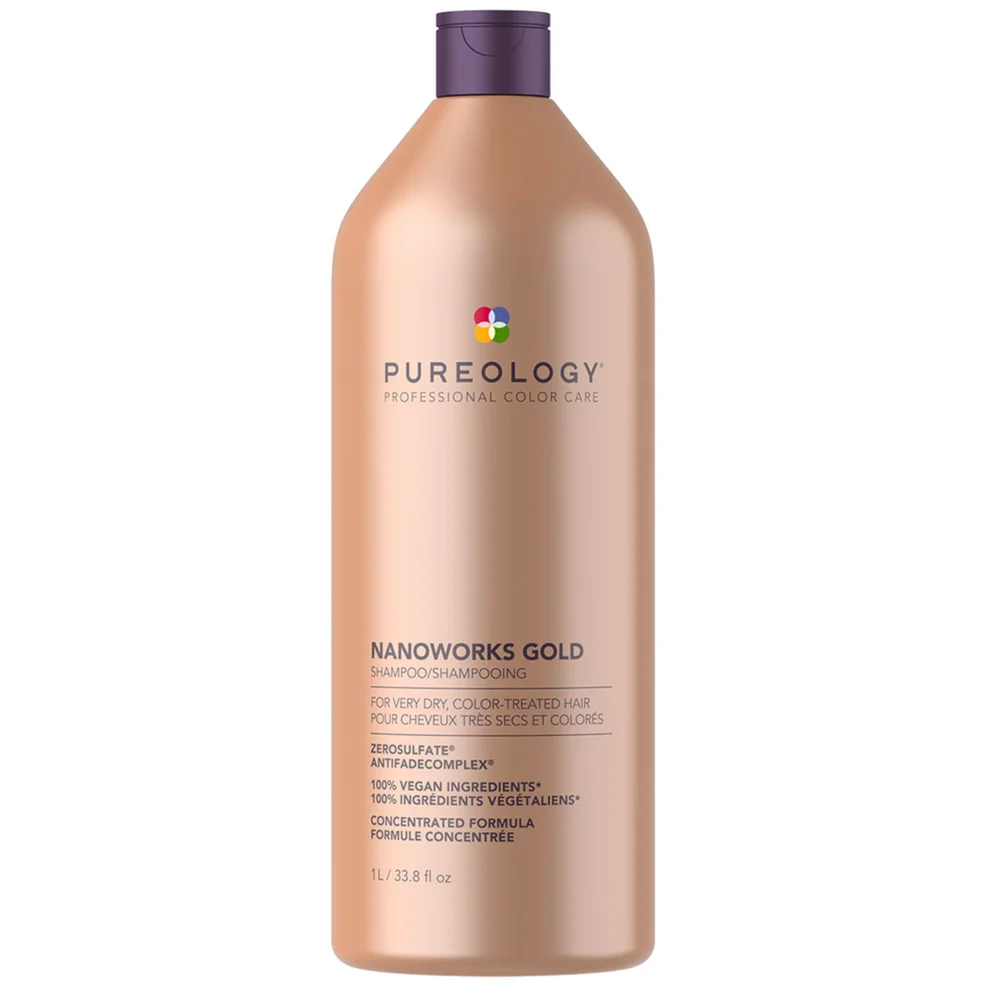 Pureology Nanoworks Gold Shampoo 1000ml Image 1