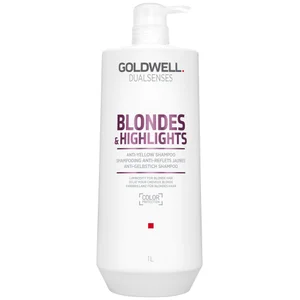 Goldwell Dualsenses Blonde & Highlights Anti-Yellow Shampoo 1000ml - undefined undefined