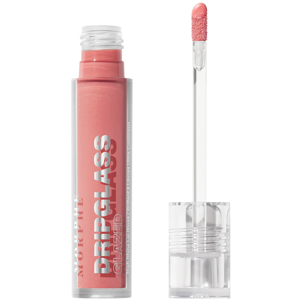 Morphe Dripglass Glazed High Shine Lip Gloss - Nude Gleam Image 1