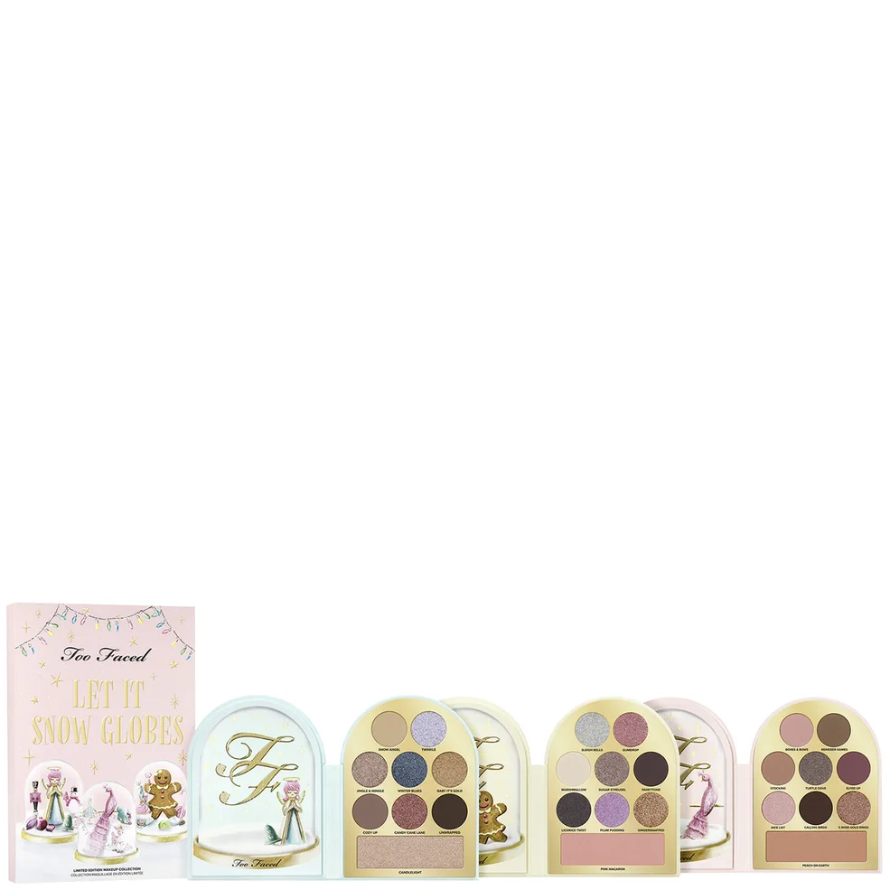 Too Faced Limited Edition Let it Snow Globes Makeup Collection Image 1
