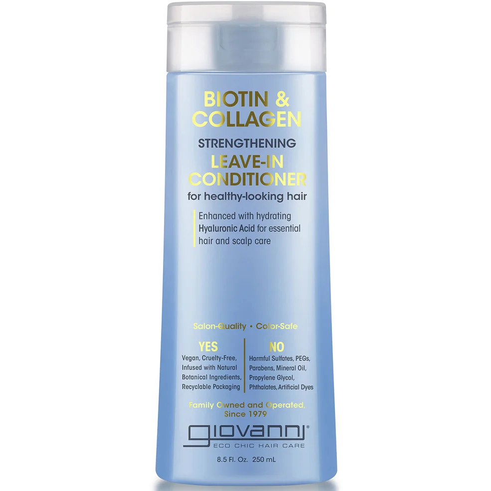 Giovanni Biotin & Collagen Strength Leave-in Conditioner 250ml Image 1
