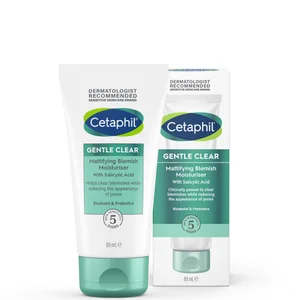 Cetaphil Gentle Clear Mattifying Blemish Face Cream with Salicylic Acid for Sensitive Skin 89ml - undefined undefined