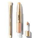 ICONIC London Radiant Concealer and Brush Bundle - Cool Light