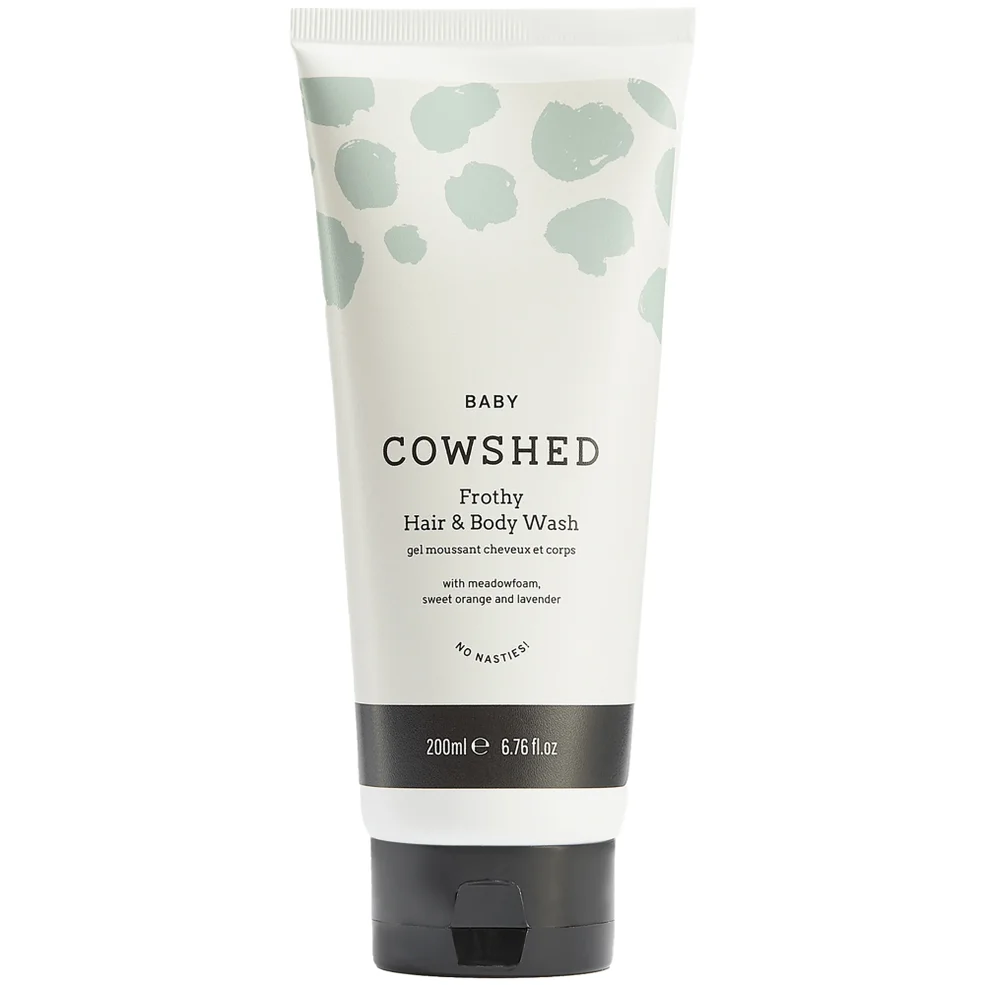 Cowshed Baby Frothy Hair and Body Wash 200ml Image 1