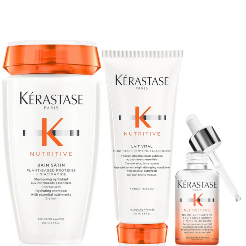 Kérastase Nutritive Root To Tip Hydrating Heroes Nourish and Smooth Bundle for Fine-Medium Dry Hair Image 1