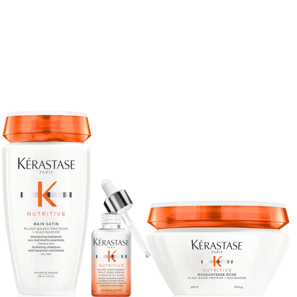 Kérastase Nutritive Root To Tip Hydrating Heroes Nourish and Smooth Bundle for Medium-Thick Very Dry Hair Image 1