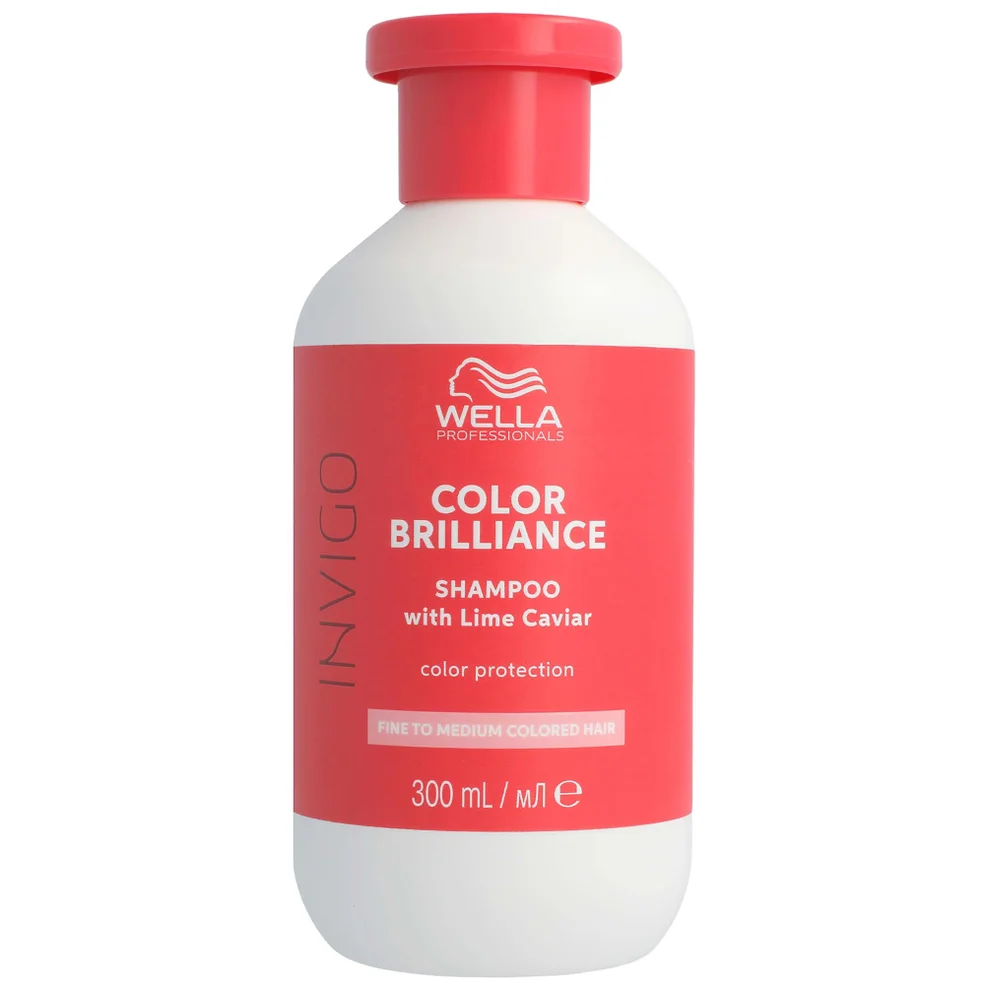Wella Professionals Care Invigo Color Brilliance Colour Protection Shampoo for Fine Medium Hair 300ml Image 1