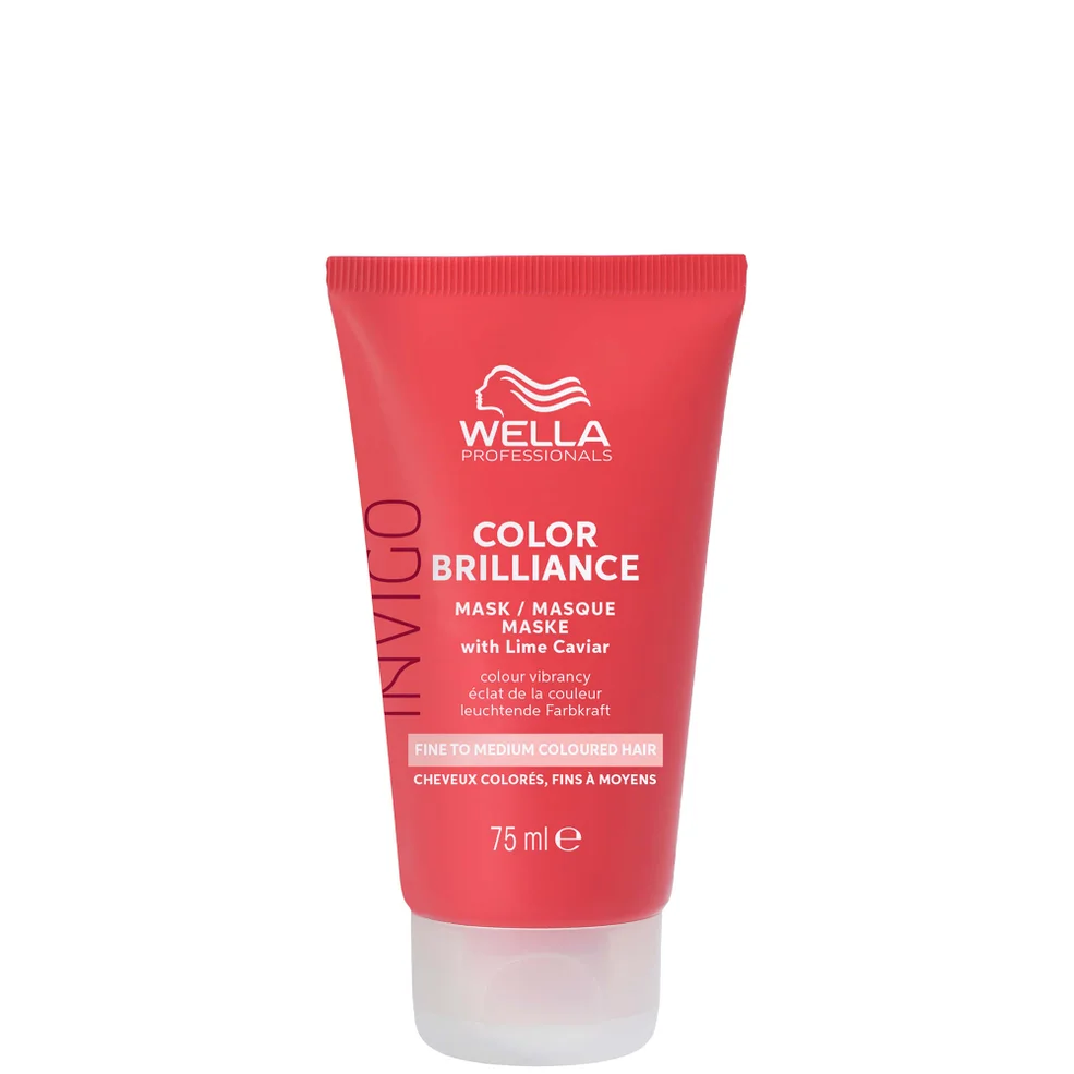 Wella Professionals Care Invigo Color Brilliance Vibrant Colour Mask for Fine Medium Hair 75ml Image 1