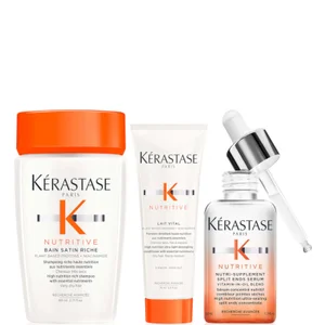 Kérastase Nutritive Nutri-Supplement Split Ends Serum For Dry Hair and Split Ends 50ml with Travel Size - undefined undefined