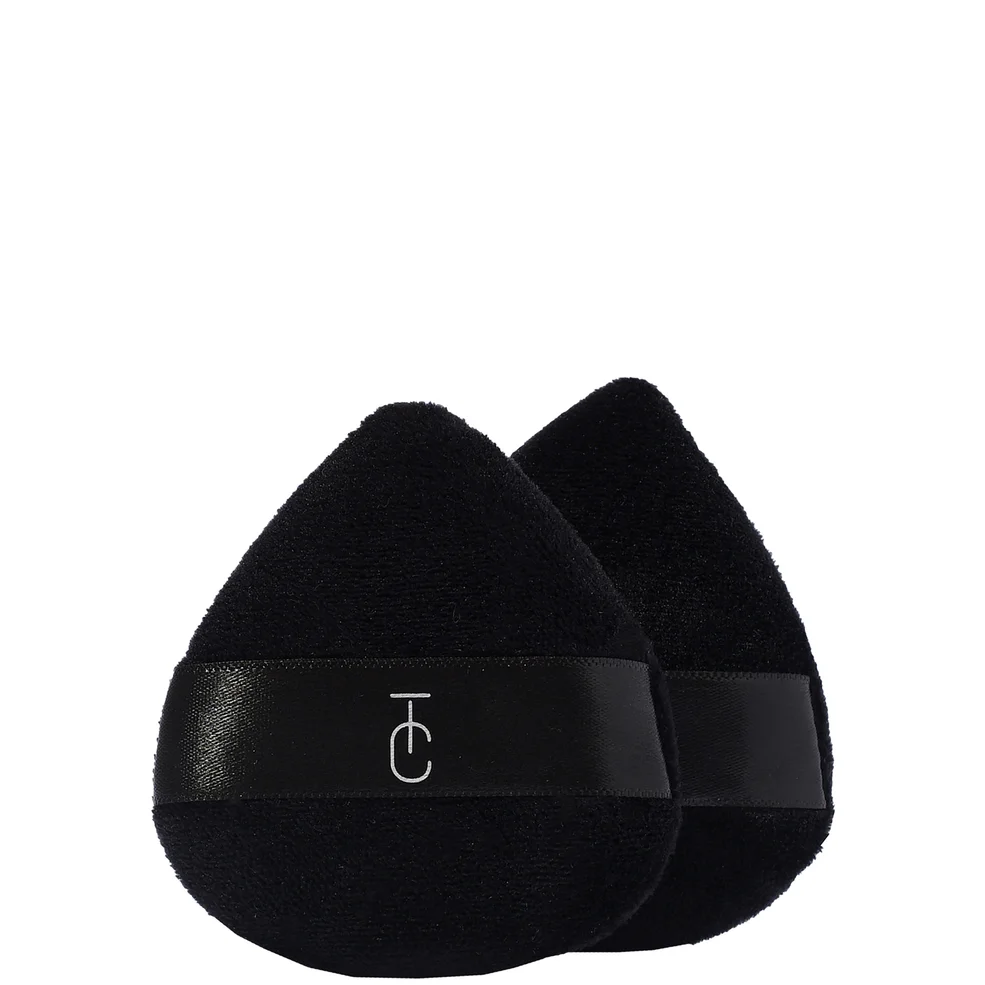 Trigwell Cosmetics Mini Powder Puffs - 2 Pack Image 1