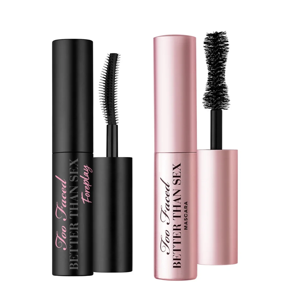 Too Faced Better Than Sex Travel-Size Foreplay Primer and Mascara Set Image 1