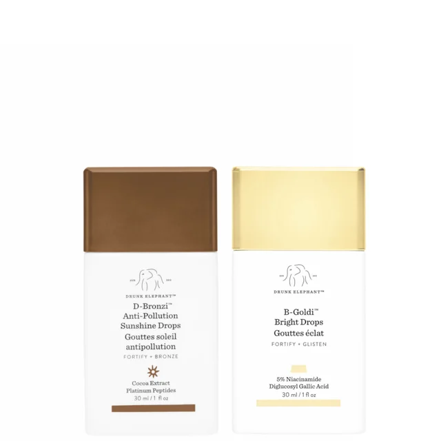 Drunk Elephant B-Goldi and D-Bronzi 30ml Duo