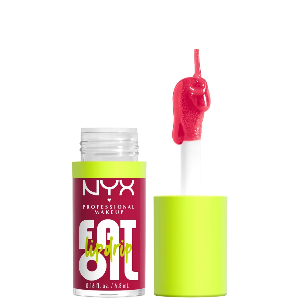 NYX Professional Makeup Fat Oil Lip Drip 12H Hydration Non-Sticky Finish Lip Gloss 4.8ml (Various Shades) Image 1