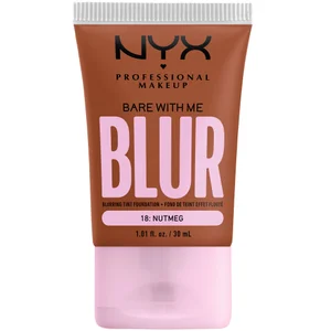 NYX Professional Makeup Bare With Me Blur Tint Foundation 30ml (Varios Shades) - Shade Nutmeg
