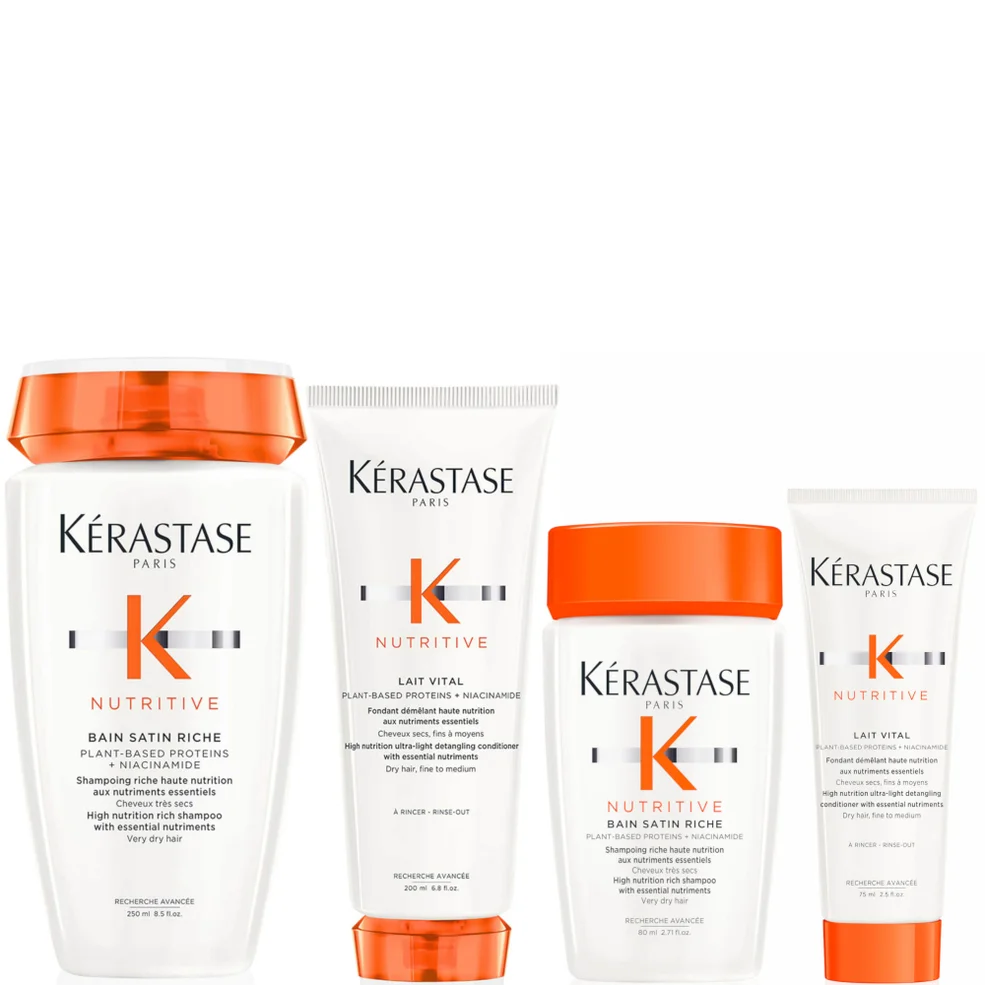Kérastase Nutritive Nourish and Hydrate Duo for Medium/Thick Very Dry Hair and Free Travel Size Duo Image 1
