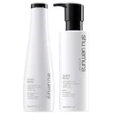 Shu Uemura Art of Hair Izumi Tonic Rice Water Shampoo and Conditioner Routine