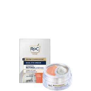 RoC Skincare Derm Correxion Dual Eye Cream 2 x 10ml - undefined undefined