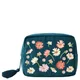 Elizabeth Scarlett Wildflower Rich Blue Velvet Wash Bag