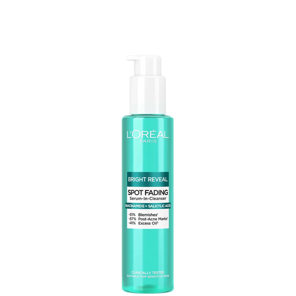 L'Oréal Paris Bright Reveal Spot Fading Serum-in-Cleanser with Niacinamide and Salicylic Acid 150ml Image 1