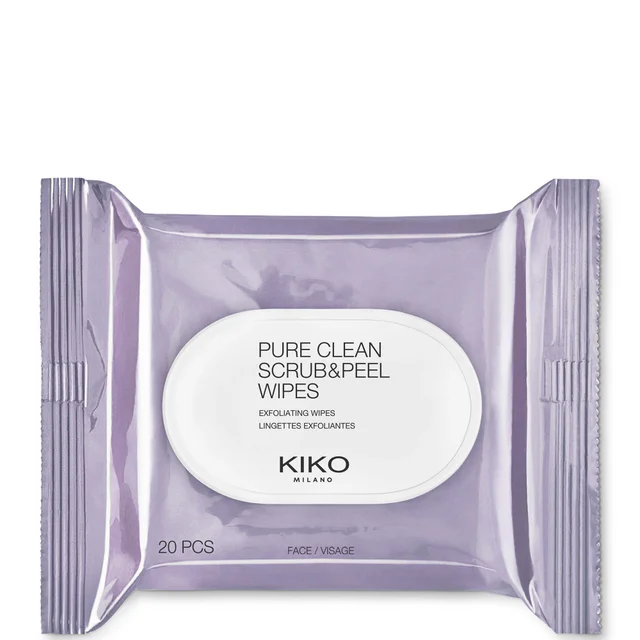 KIKO Milano Pure Clean Scrub & Peel Wipes