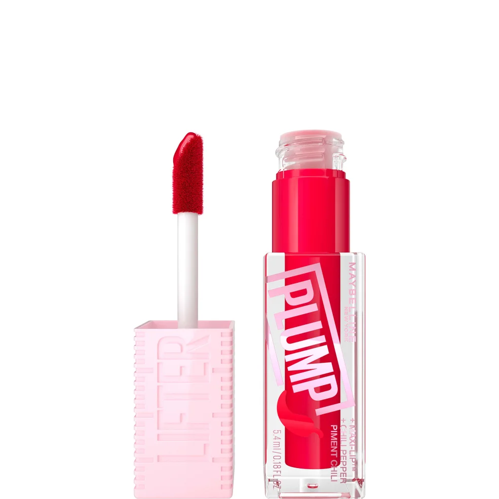 Maybelline Lifter Gloss Plumping Lip Gloss Lasting Hydration Formula With Hyaluronic Acid and Chilli Pepper (Various Shades) Image 1