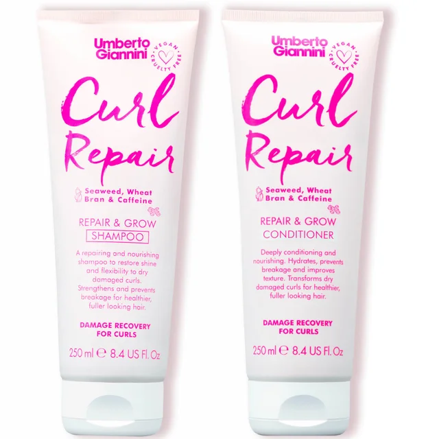 Umberto Giannini Curl Repair Shampoo and Conditioner Duo