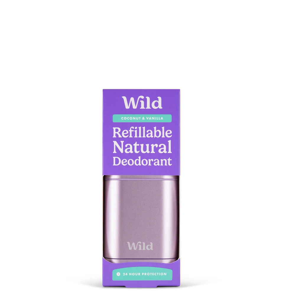 Wild Coconut and Vanilla Deodorant in Purple Case 40g Image 1