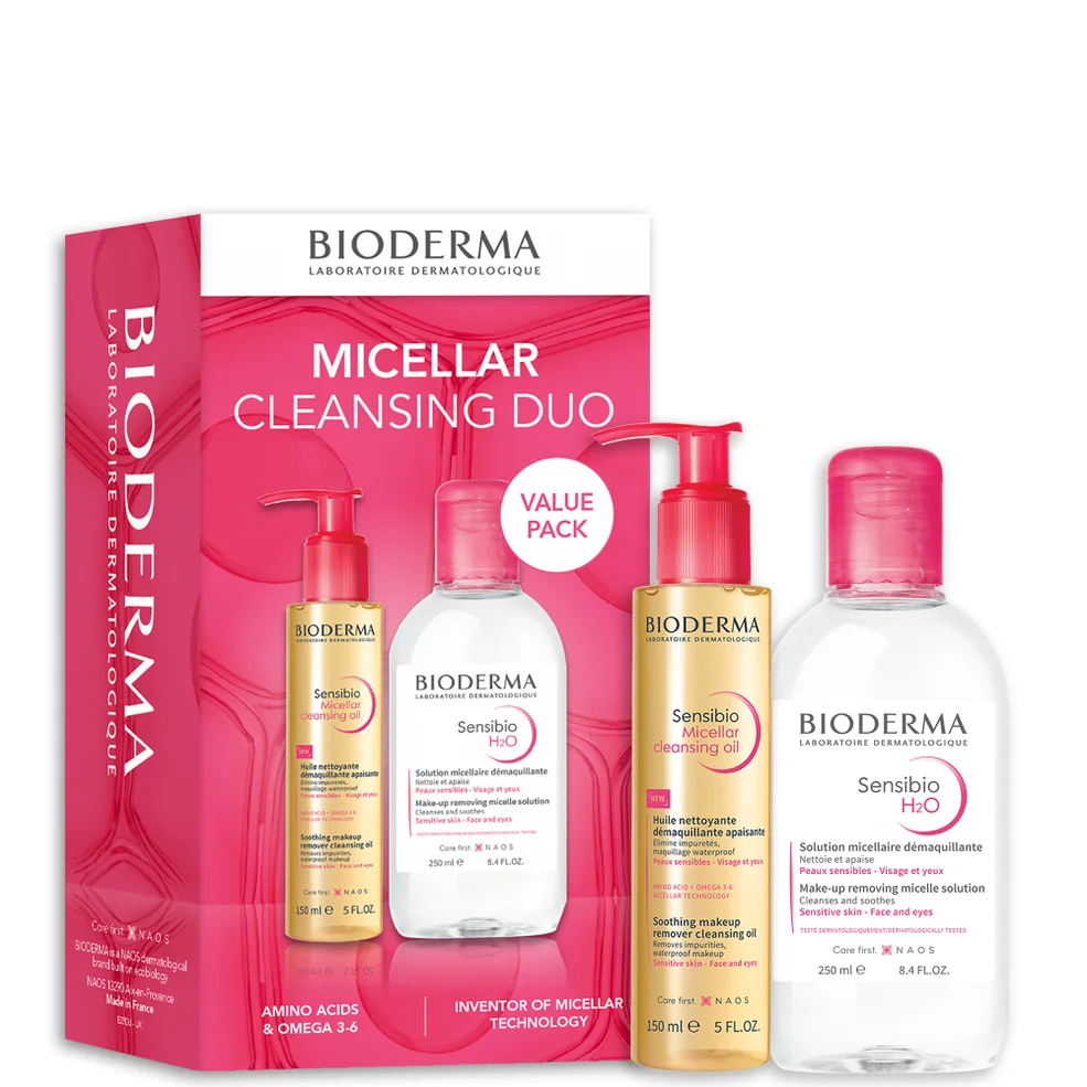 Bioderma Exclusive Sensibio Cleansing Oil and H2O Duo Image 1