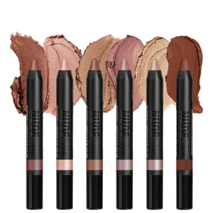 NUDESTIX Nude Beach 6-Piece Eye Pencil Palette - undefined undefined