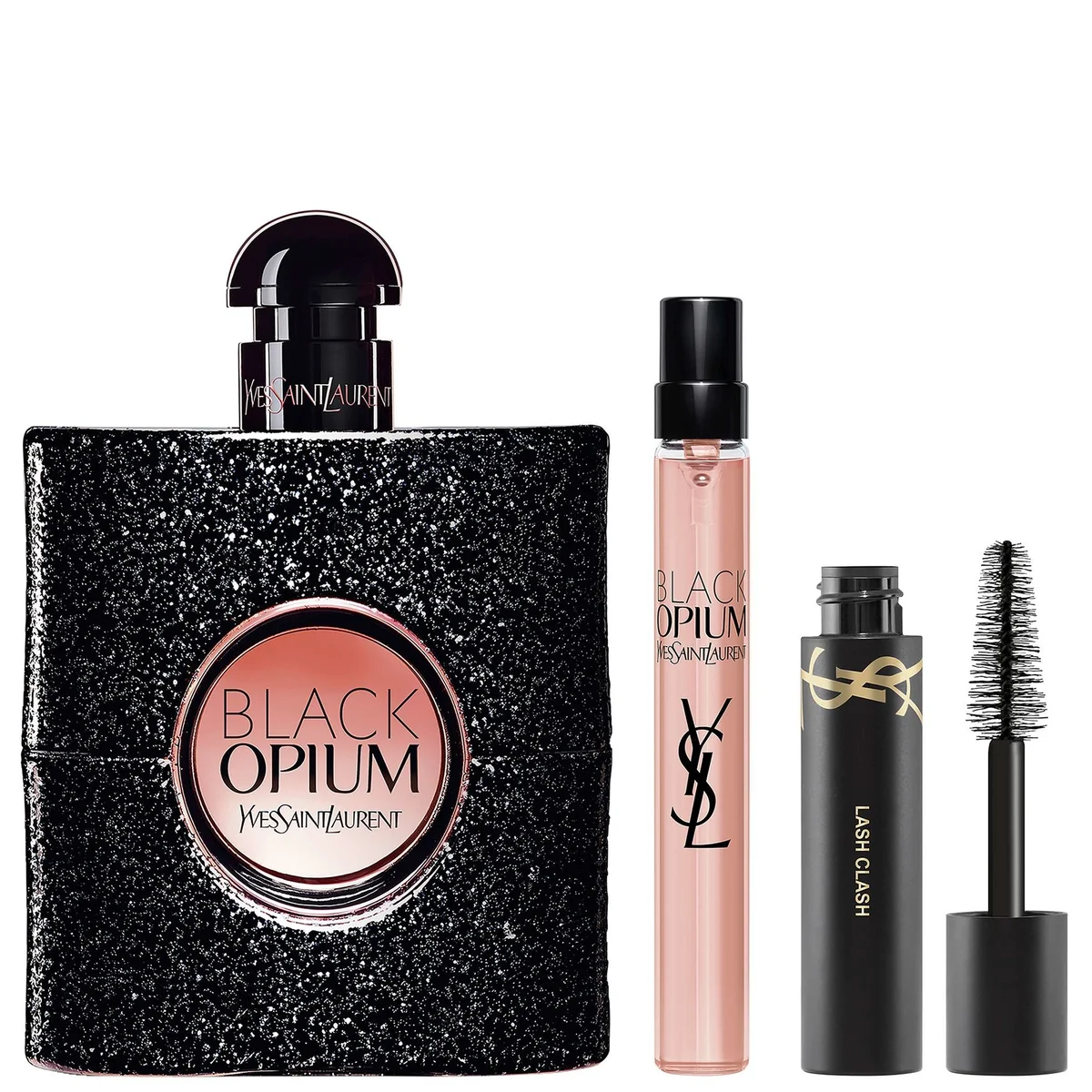 Yves Saint Laurent Black Opium Eau de Parfum 90ml, 10ml and Mini