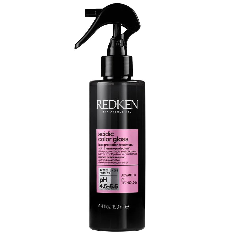 Redken Acidic Color Gloss 230°C Heat Protection Hair Treatment Shine Spray for Colour Protection 190ml Image 1