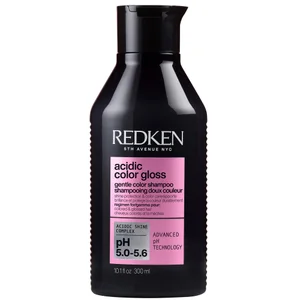 Redken Acidic Color Gloss Shampoo, Sulphate-Free for a Gentle Cleanse, Glass-Like Shine, For Coloured Treated Hair 300ml - Size 300ml