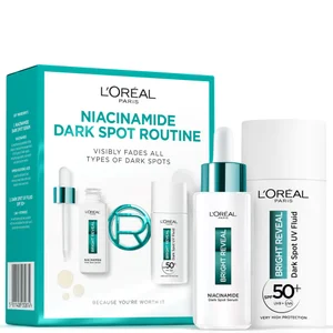 L'Oréal Paris Bright Reveal Niacinamide Dark Spot Set with Serum and UV Fluid SPF50+ - undefined undefined