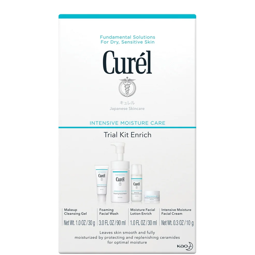 Curél Enrich 2 Week Trial and Travel Kit for Dry, Sensitive Skin Image 1