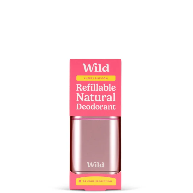 Wild Cherry Blossom Deodorant in Pink Case 40g
