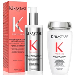 Kérastase Première Decalcifying Repairing Pre-Shampoo and Shampoo for Damaged Hair with Pure Citric Acid and Glycine - undefined undefined