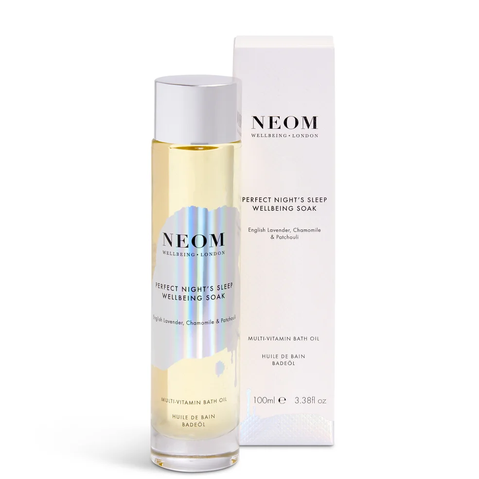 NEOM Perfect Night’s Sleep Wellbeing Soak Multi-Vitamin Bath Oil 100ml Image 1